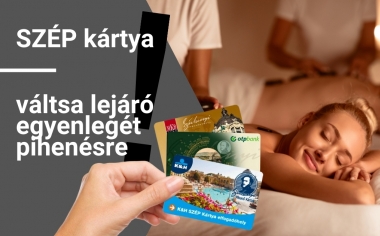 SZÉP kártyás akció -20%