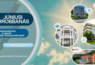 Júniusi árrobbanás az Hotel Fit Hévízben Hotel FIT Hévíz